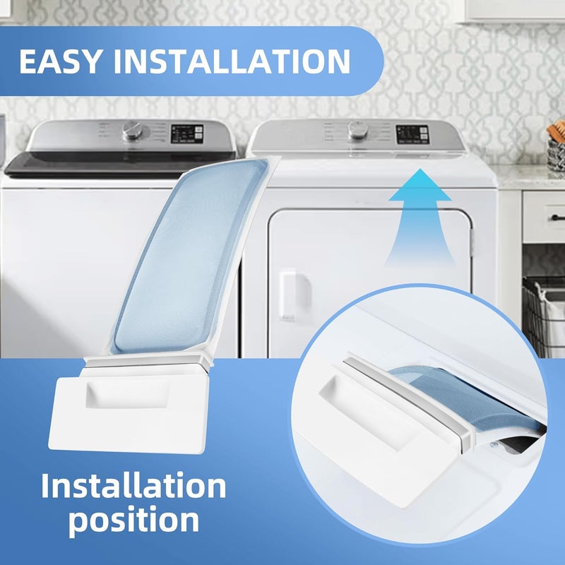 Pulluty W10717210 W11778253 W11607443 dryer lint filter screen replacement for Whirlpool 7EWED1510YM0 7EWED1705YM0 7EWED1730YW0 7EWGD1510YM0 7MDKG1501WQ0 7MLGC9545PW0 7MLGC9900PW0 7MLGD8900PW0 7MLGQ8000PW0 - Image 3